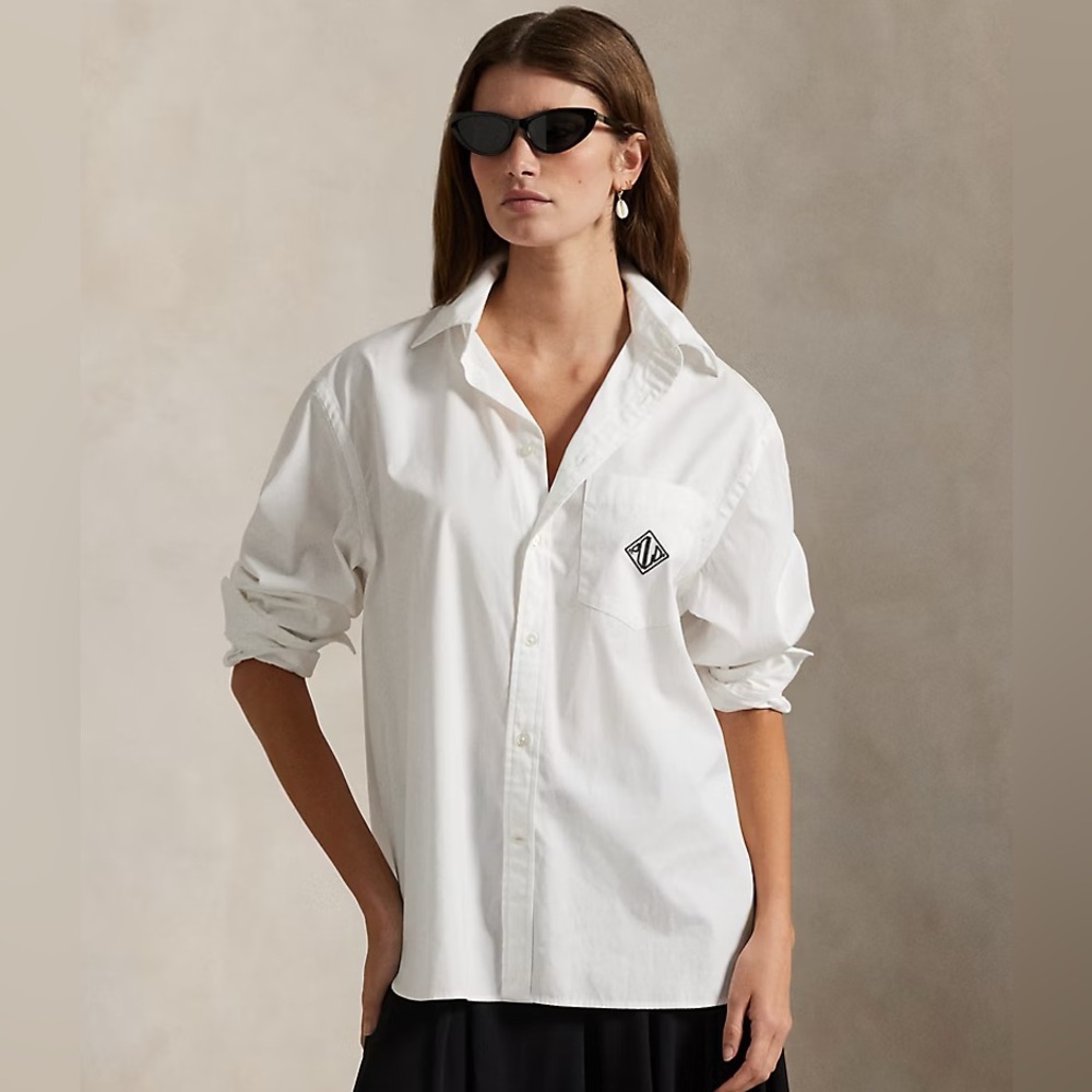 NEW POLO RALPH LAUREN OVERSIZED LOGO SHIRT